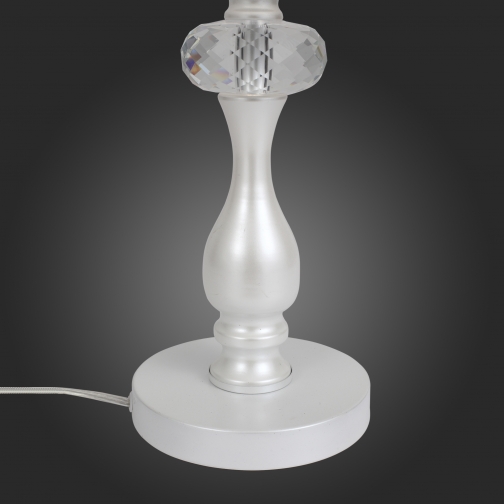 Настольная лампа St Luce Белый, Прозрачный/Белый E14 1*40W 37396290 1