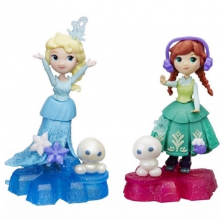Куклы и пупсы Hasbro Disney Princess Hasbro Disney Princess B9249 Маленькая Кукла Холодное Сердце на платформе-снежинке
