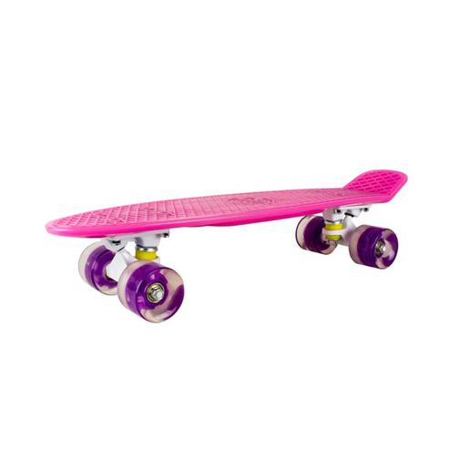 Скейтборд Maxcity Mc Plastic Board Gloss Small, розовый 42220944 2