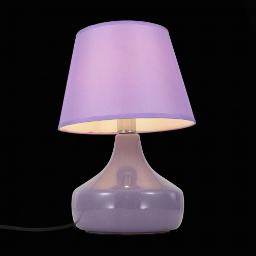 Настольная лампа St Luce Пурпурный/Пурпурный E14 1*40W SL969.904.01 37397662 1