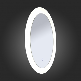 Зеркало с подсветкой St Luce Серебристый/Зеркальный, Белый LED 1*35W