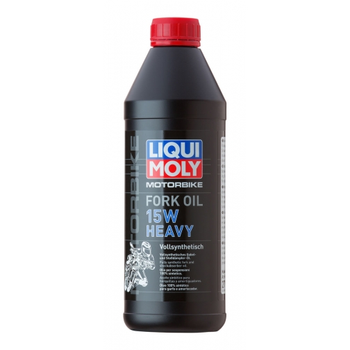 Трансмиссионное масло Liqui Moly Motorbike Fork Oil Heavy 15W 1л 37640011