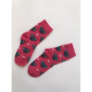 MF214 носки детские панда ярко розовый Mark Formelle (12-18) (18)