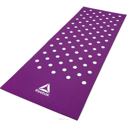 Reebok Тренировочный коврик (фитнес-мат) пурпурный Reebok RAMT-12235PL 42297558