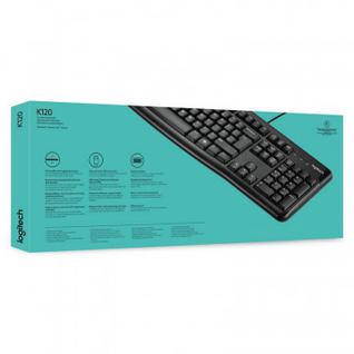 Клавиатура Logitech Keyboard K120 USB Ret (920-002506)