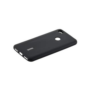 Чехол-накладка силиконовый Cherry матовый 0.4mm & пленка для Xiaomi Redmi Note 5A (5.5") Черный