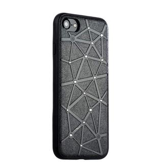 Чехол-накладка силиконовый COTEetCI Star Diamond Case для iPhone SE (2020г.)/ 8/ 7 (4.7) CS7032-BK Черный