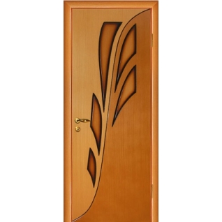 Дверное полотно МариаМ Орхидея ПУ лак глухое 550-900 мм