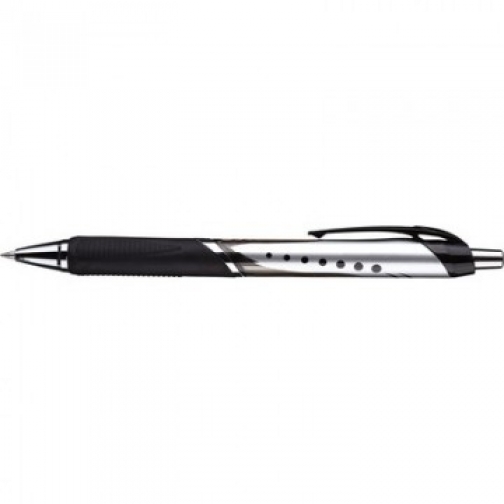 Ручка гелевая Attache selection Galaxy,черный корпус,цвет чернил-черный 37873046