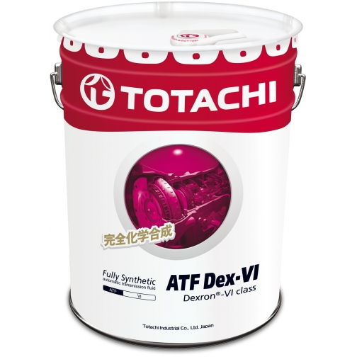 Трансмиссионное масло TOTACHI ATF Dexron-VI 20л 5920553