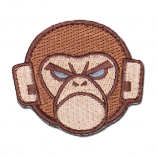 Mil-Spec Monkey Нашивка MilSpecMonkey с логотипом, камуфляж засушливый 5018572