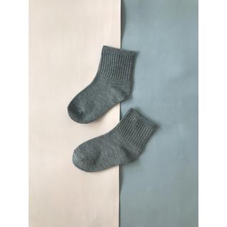 3716 носки детские т серый Роза (12-18) (14)
