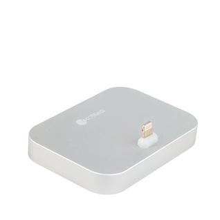 Док-станция COTEetCI Base12 Lightning (с индикатором) Stand Breathe Light CS5015-TS для iPhone X/ 8 Plus/ 8/ SE/ iPod Серебр.