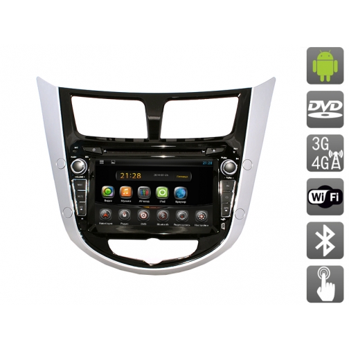 Штатная магнитола для Hyundai Solaris AVIS Electronics AVS070AN (#258) на Android 5763285