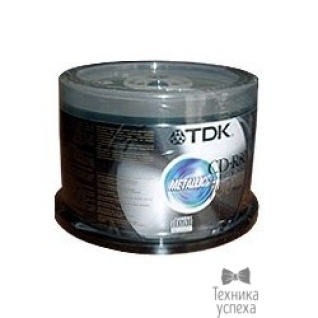 Tdk 75000028268/CD-R80CBA50 CD-R Диски TDK 50 шт., 700 Mb 48X/52X, Cake Box t18770