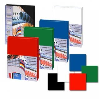 Обложки картон-глянец ProfiOffice, А4, красный
