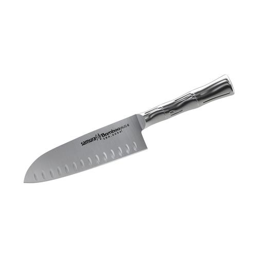 Нож кухонный стальной Сантоку Samura BAMBOO 42882913 5