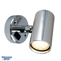 Batsystem Бра светодиодное из полированного алюминия Batsystem Tube D2 2093-D2 12 - 14 В 1,2 Вт свет с двух сторон