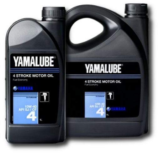 Масло моторное минеральное Yamalube 4 API SJ/CF 10W-40 5л (YMD6304105A2) 5942403