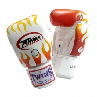 Twins Special Боксерские перчатки Twins FBGV-7, 8 унций, Белый