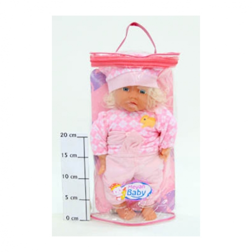 Кукла Meyan Baby в розовом костюме, в сумке, 37 см Shenzhen Toys 37720884 1