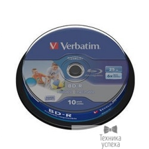 Verbatim VERBATIM BD-R 25 GB 6x CB/10 Full Ink Print NO ID (43804) 5799028