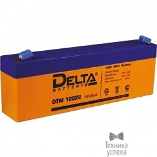 Delta Delta DTM 12022 (2.2 А\ч, 12В) свинцово- кислотный аккумулятор