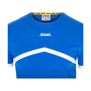 Футболка тренировочная Jögel Jct-1040-071, хлопок, синий/белый размер M