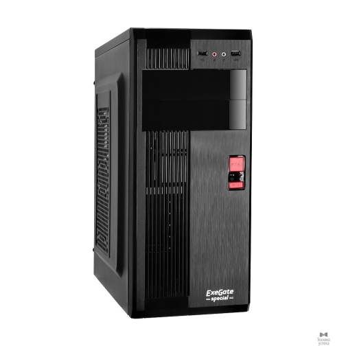 EXEGATE Exegate EX271503RUS Корпус Miditower Exegate Special AA-325L Black, ATX, <АА 500W, 80mm>, 2*USB, Audio 37033646