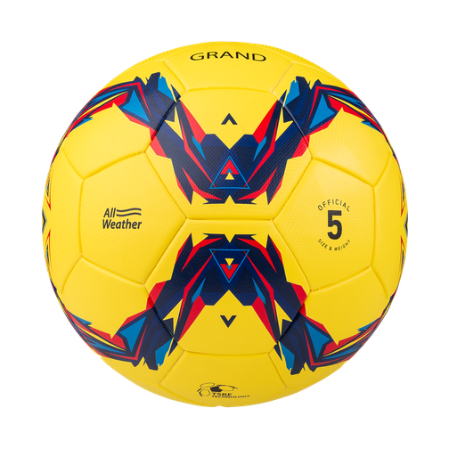 Мяч футбольный Jögel Js-1010 Grand №5, желтый (5) 42385031 3