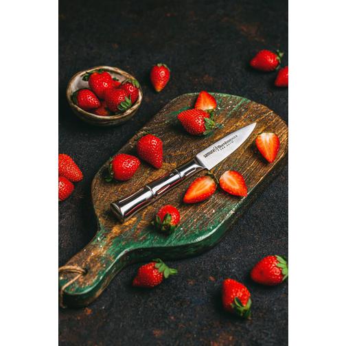 Нож кухонный стальной овощной Samura BAMBOO 42882922 1