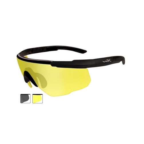 Стрелковые очки Wiley-X Saber Advanced 305 (желтый / серый) 37809015