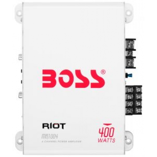 Усилитель влагозащищённый Boss Audio Marine MR1004 (4x100 Вт., класс A/B) BOSS AUDIO 6665213 1