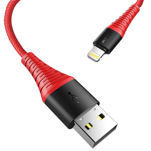 Кабель USB/Lightning Rock Hi-Tensile Charge&Sync Round Cable 42191236 8