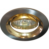 Встраиваемый светильник Feron 2009DL MR16 титан-золото