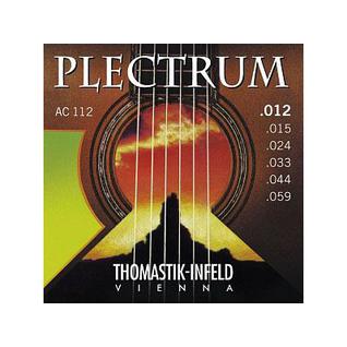 Струны для акустической гитары Thomastik Plectrum AC112 сталь/бронза 012-059