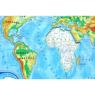 Магнитный пазл "Карта мира" АГТ Геоцентр