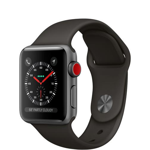 Часы Apple Watch Series 3 GPS 38mm Space Gray Aluminum Case with Gray Sport Band MR352 42301297