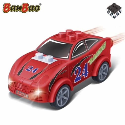 Конструктор Raceclub - Спортивный автомобиль, 22 детали BanBao 37705929 5