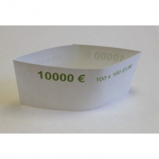 Кольцо бандерольное номинал 100 евро, 500 шт/уп