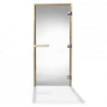 Дверь для сауны Tylo DGB 8x19 (прозрачная, сосна, арт. 91031515) без порога