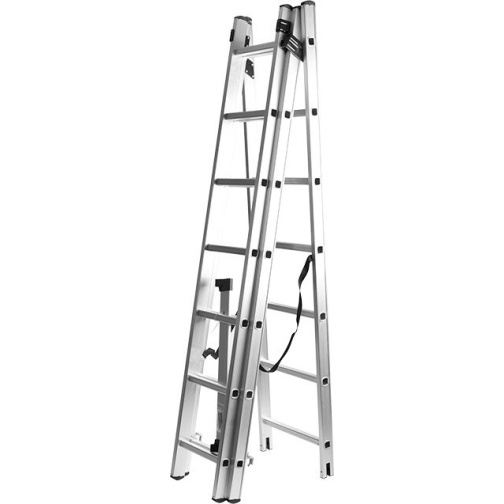 Трехсекционная лестница Sturm 3х7 ML0248 38084350