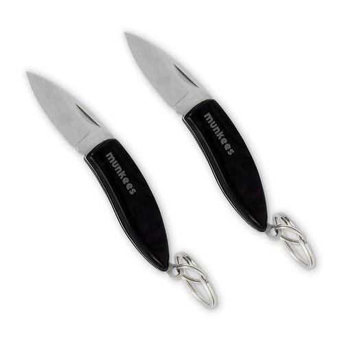 Folding Knife - брелок-складной нож, чёрный., (упак=10 шт) 1 цвет Munkees 42220634 1