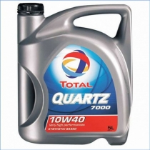 Моторное масло TOTAL Quartz 7000 10W40, 5л