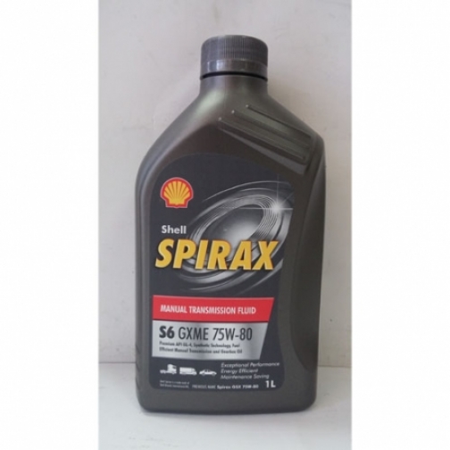 Трансмиссионное масло SHELL Spirax S6 GXME 75W-80 (Spirax GSX) 1 литр 5927311