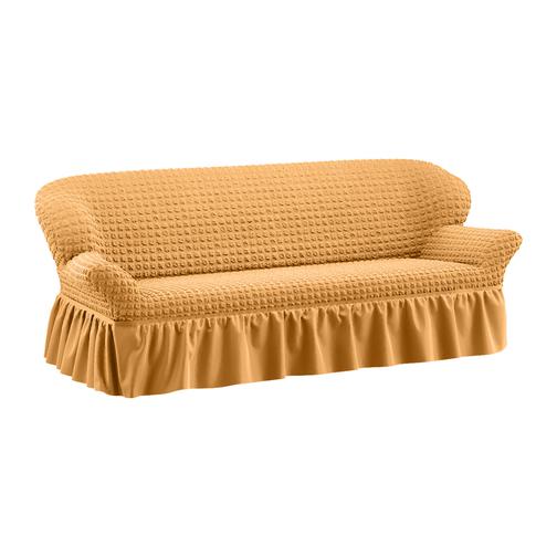 Чехол для трехместного дивана ПМ: Ми Текстиль Чехол на трехместный диван жатка 42790549 6