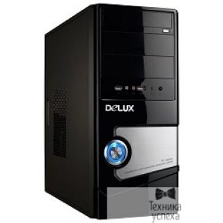 Delux MidiTower DELUX MV850 (черный) 550 W ATX 2.03, air duct, tac 1.1,20pin /4 +6+8+FDD+3PATA+2SATA