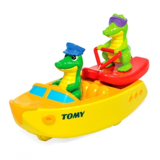 Игрушка для ванны "Крокодил на водных лыжах" Tomy