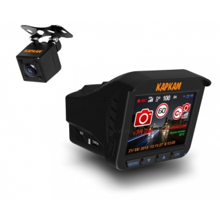 Видеорегистратор с радар-детектором CARCAM COMBO 5S (+ Разветвитель в подарок!) Каркам