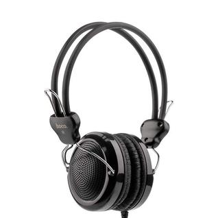 Наушники Hoco W5 Manno headphone (1.2 м) Black Черные
